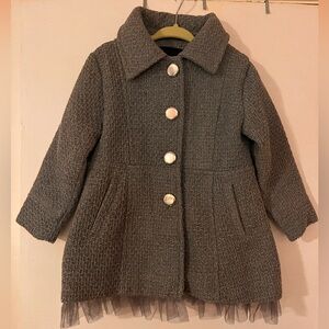 Steve Madden Shimmery Grey Coat